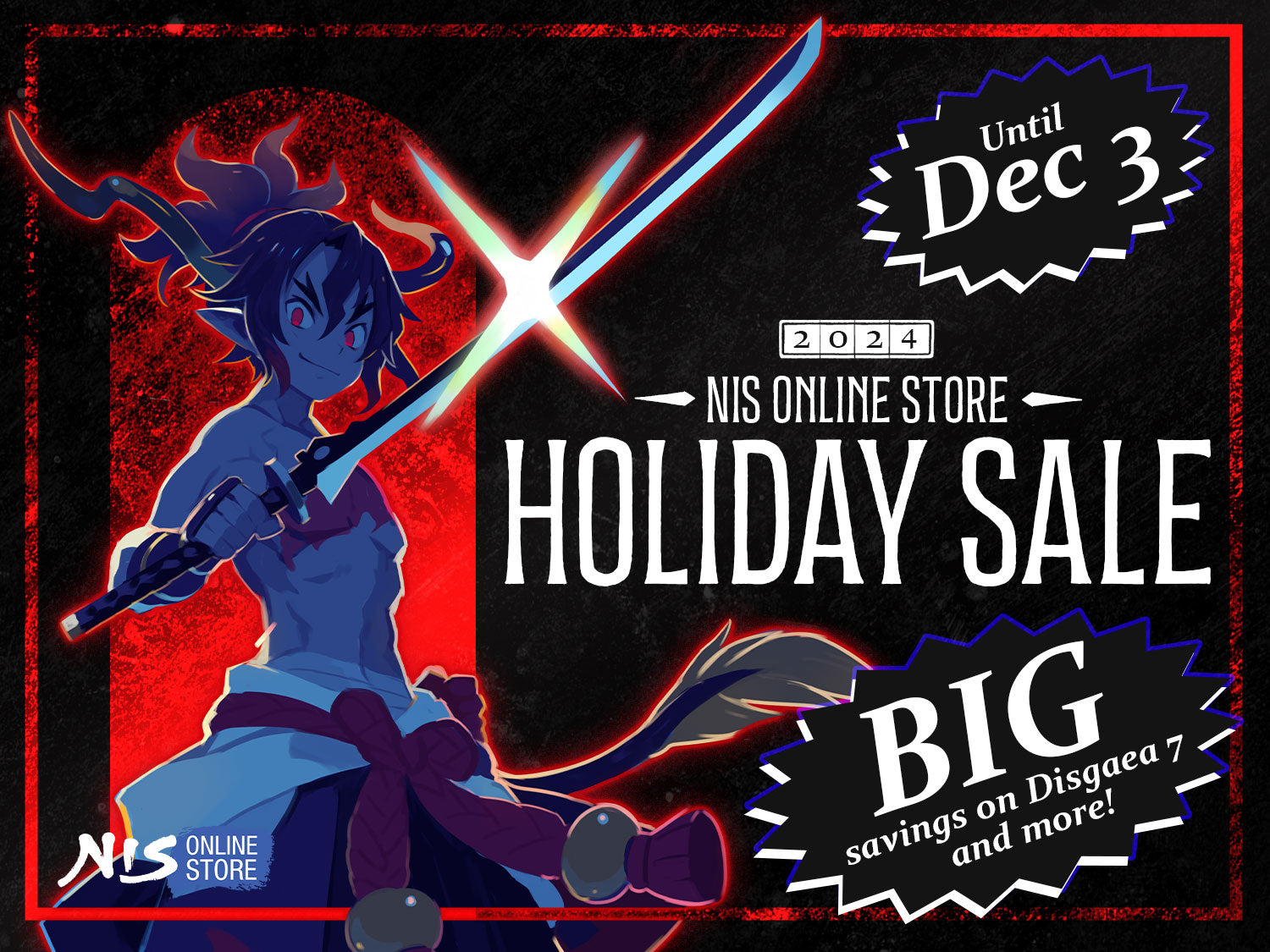 Disgaea 7 Deals in the 2024 NIS Online Store Holiday Sale