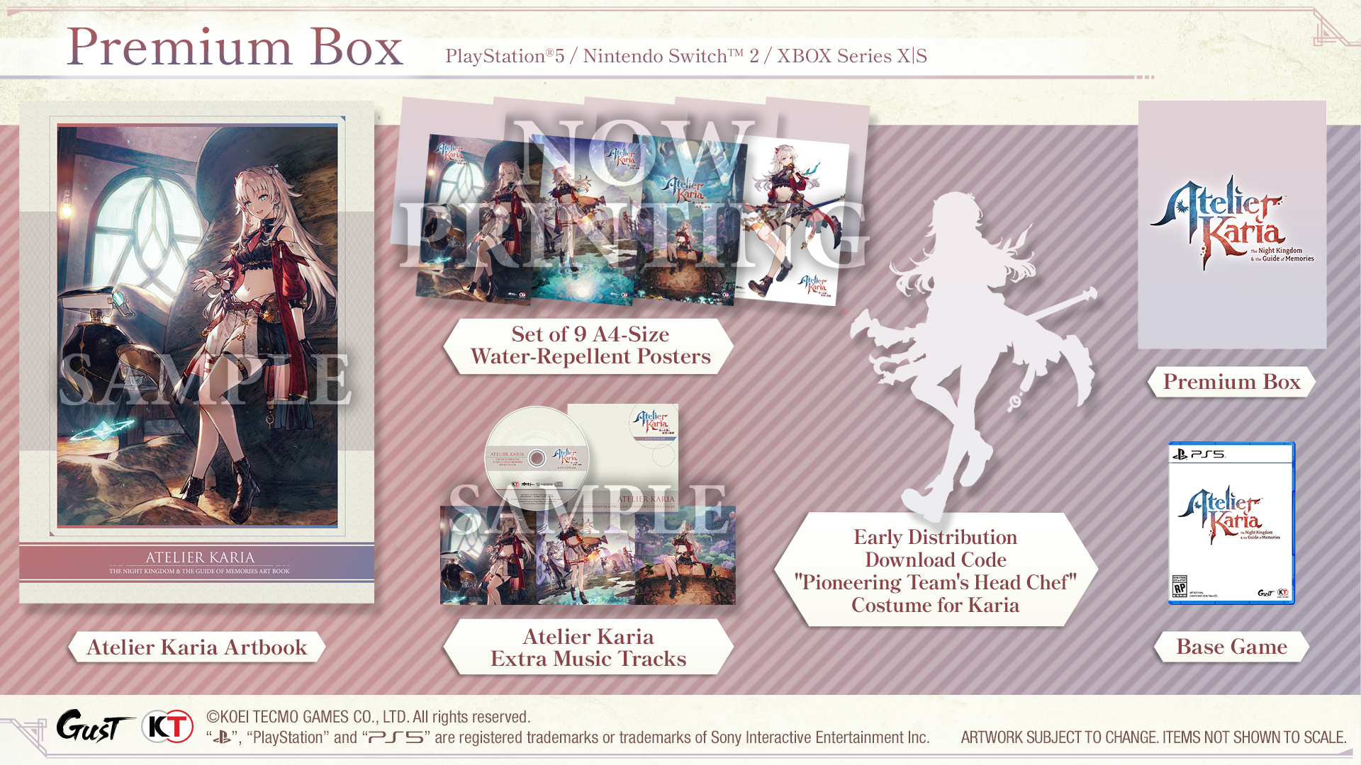 Atelier Karia: The Night Kingdom & the Guide of Memories Premium Box - PS5