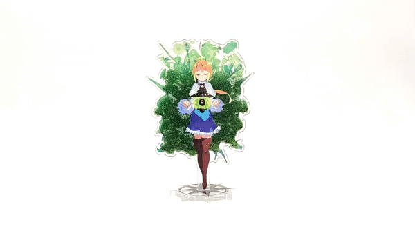 Labyrinth of Galleria "Light the Way" Acrylic Glitter Standee