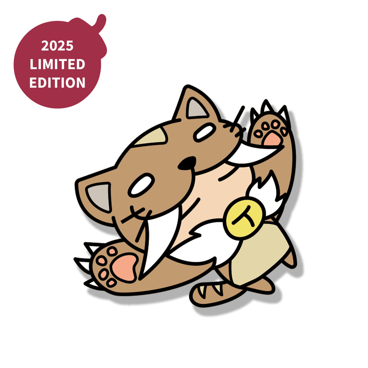 Slumber Cat Enamel Pin (2025 Limited Edition)