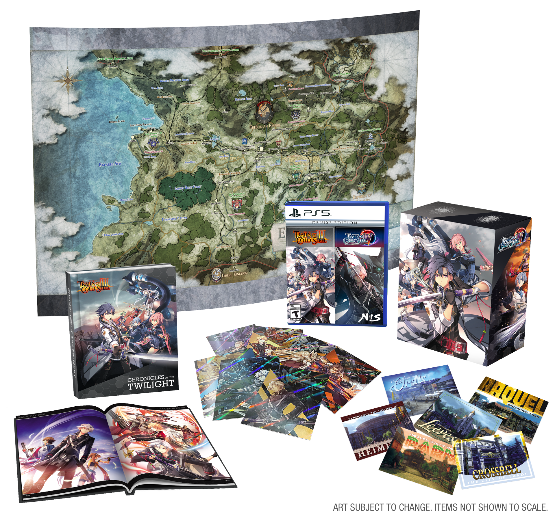 The Legend of Heroes: Trails of Cold Steel III / The Legend of Heroes:  Trails of Cold Steel IV Deluxe Edition PlayStation 5 - Best Buy