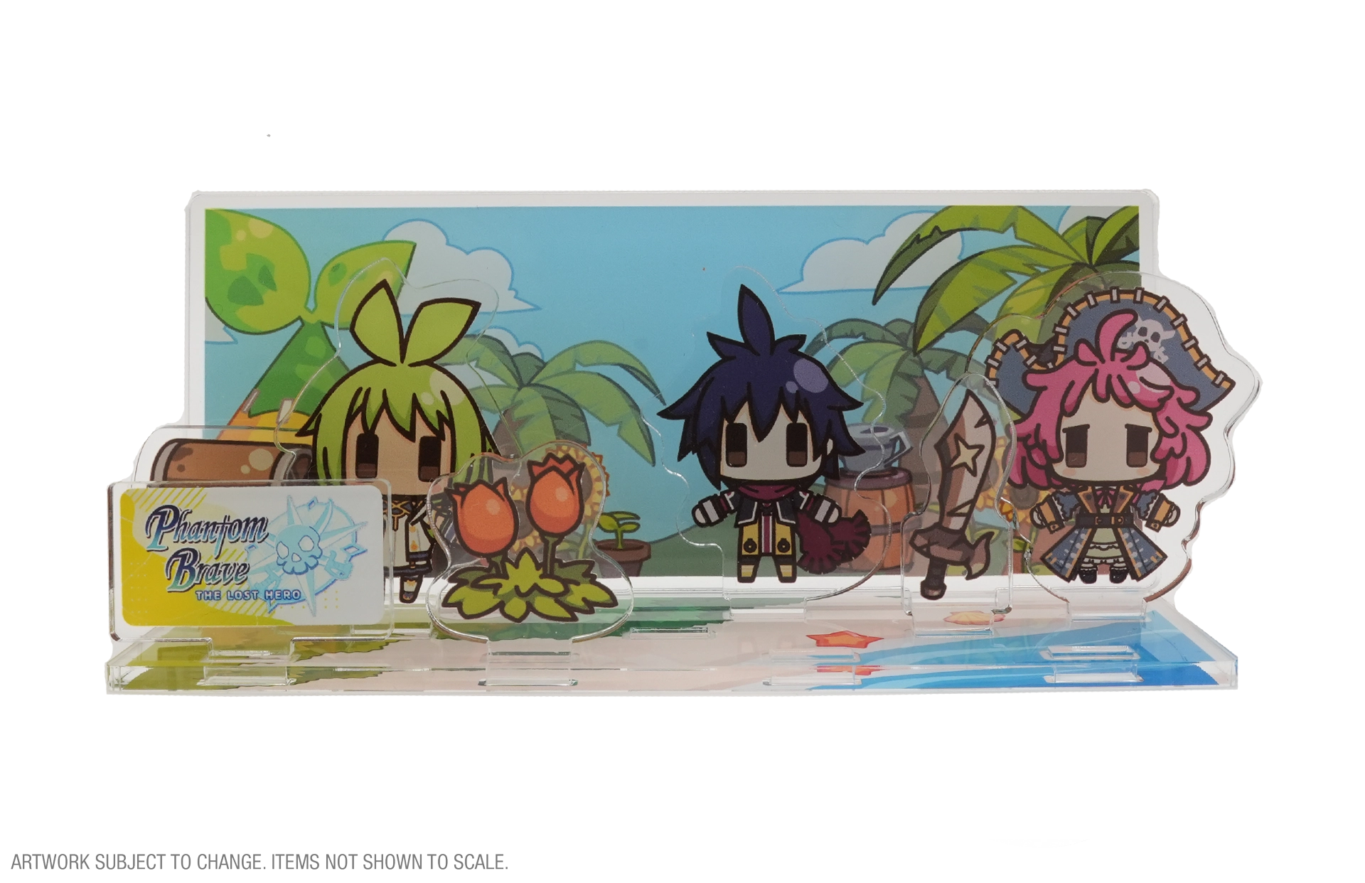 Phantom Brave: The Lost Hero "Skullrock Shipmates" Acrylic Diorama Stand