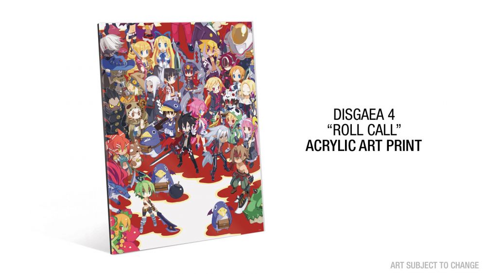 Disgaea 4 - "Roll Call" Acrylic Art Print