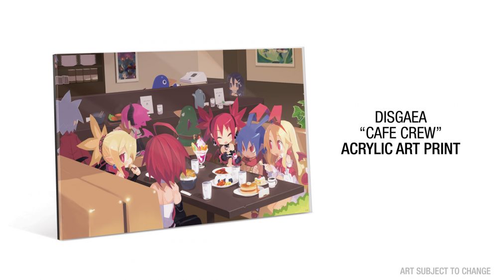 Disgaea - "Cafe Crew" Acrylic Art Print