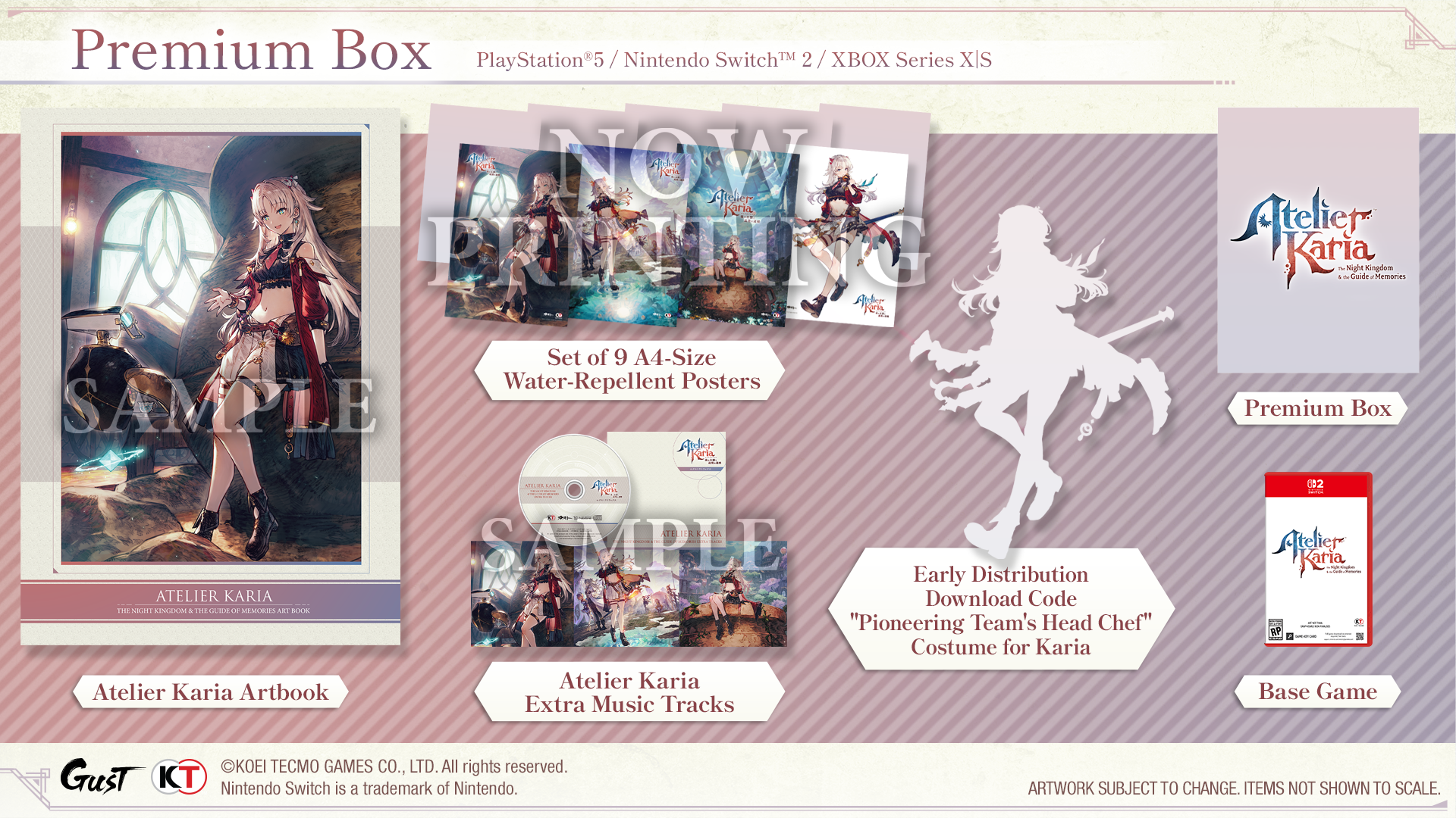 Atelier Karia: The Night Kingdom & the Guide of Memories Premium Box