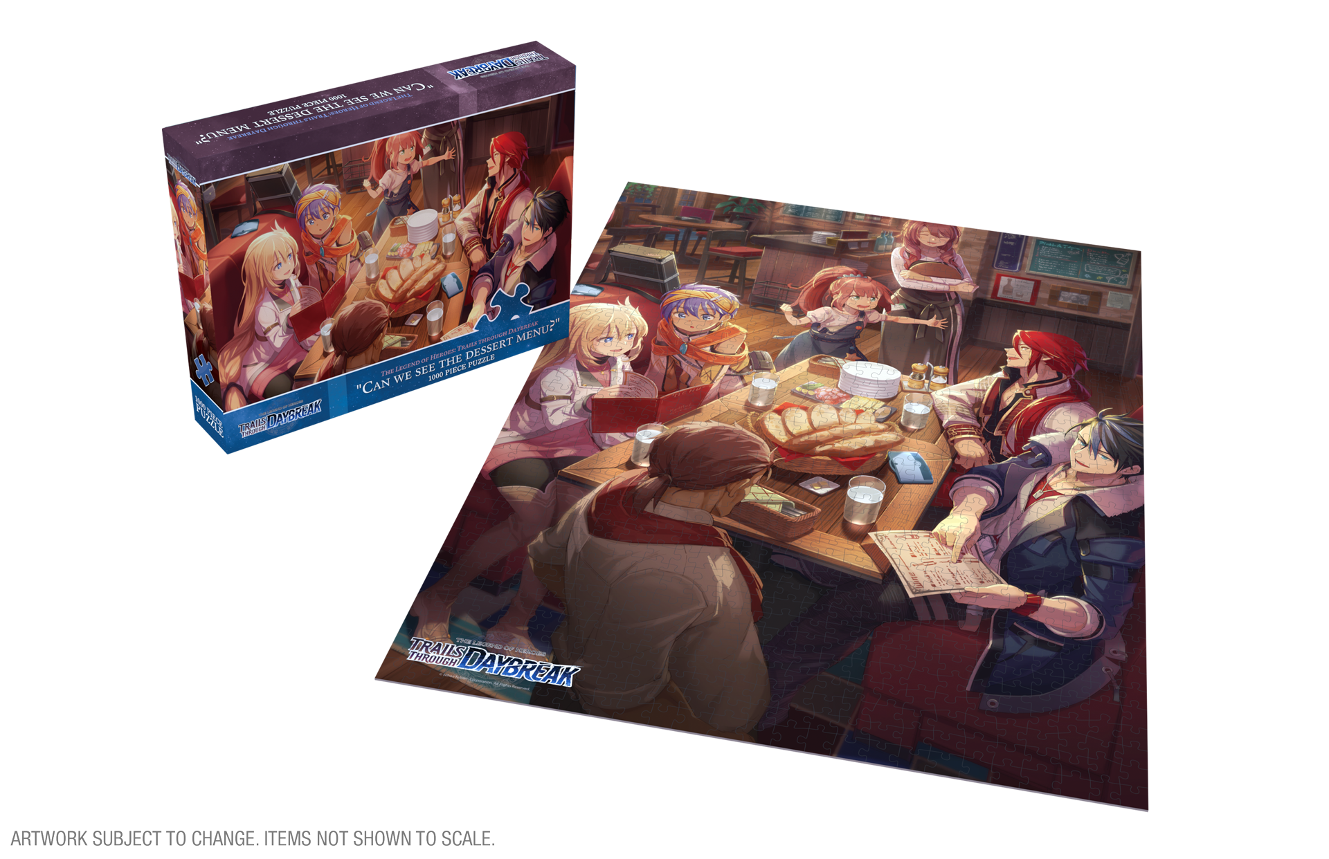 Trails through Daybreak: "Can we see the dessert menu?" 1000-piece puzzle