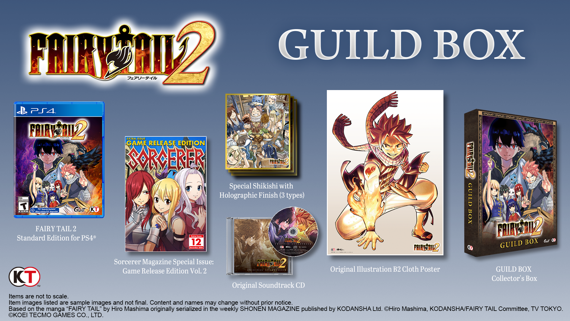Fairy Tail 2 Per PlayStation 4 – Videogioco Koei Tecmo, Lingua Francese, Nuovo