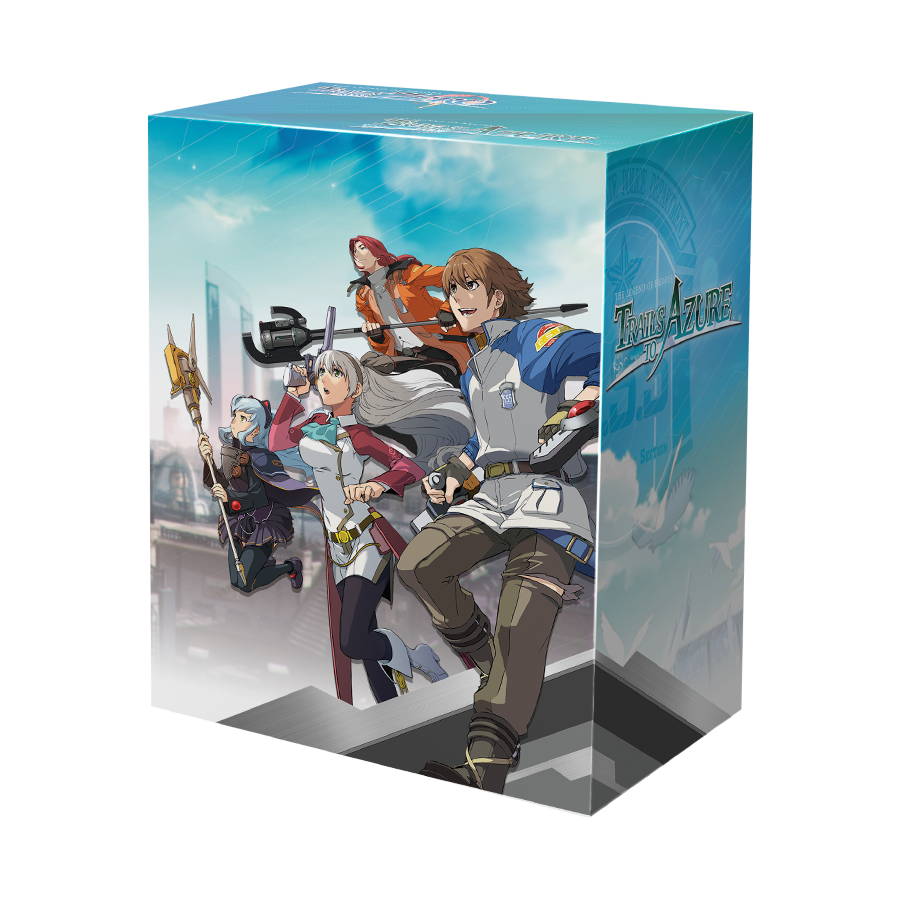 Product packaging with animated characters and 'Tales of' branding on a white background