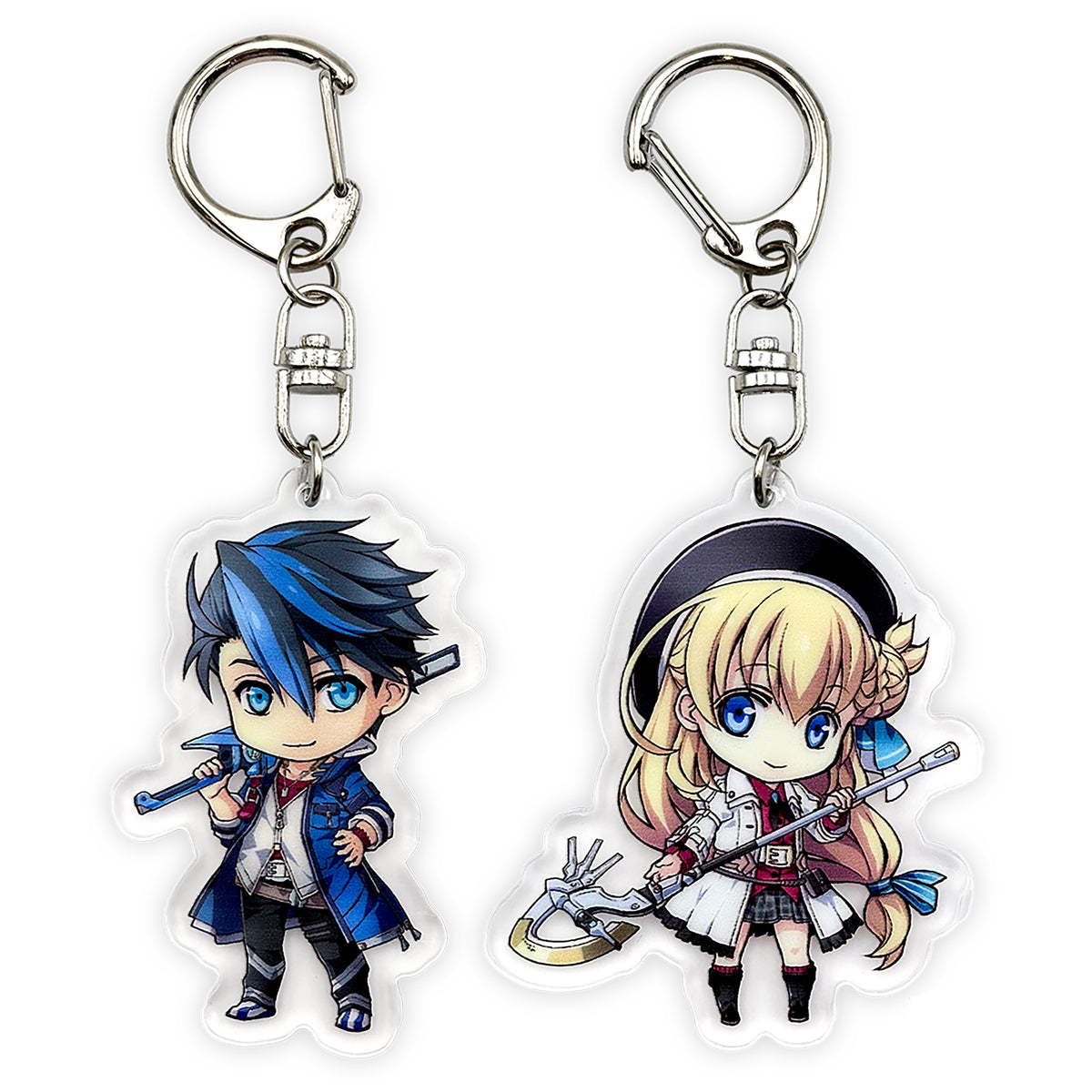 Trails thru Daybreak II - Chibi VAN & AGNÈS Keychain Set