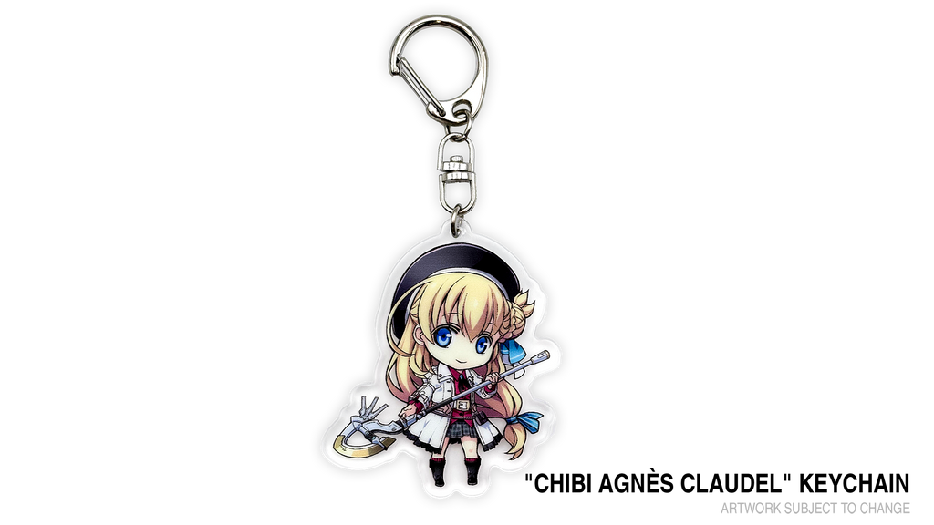 小物 VA agnes b. Key Chain fragment The Legend of Heroes: Trails through Daybreak II - Chibi Agnès Keychai