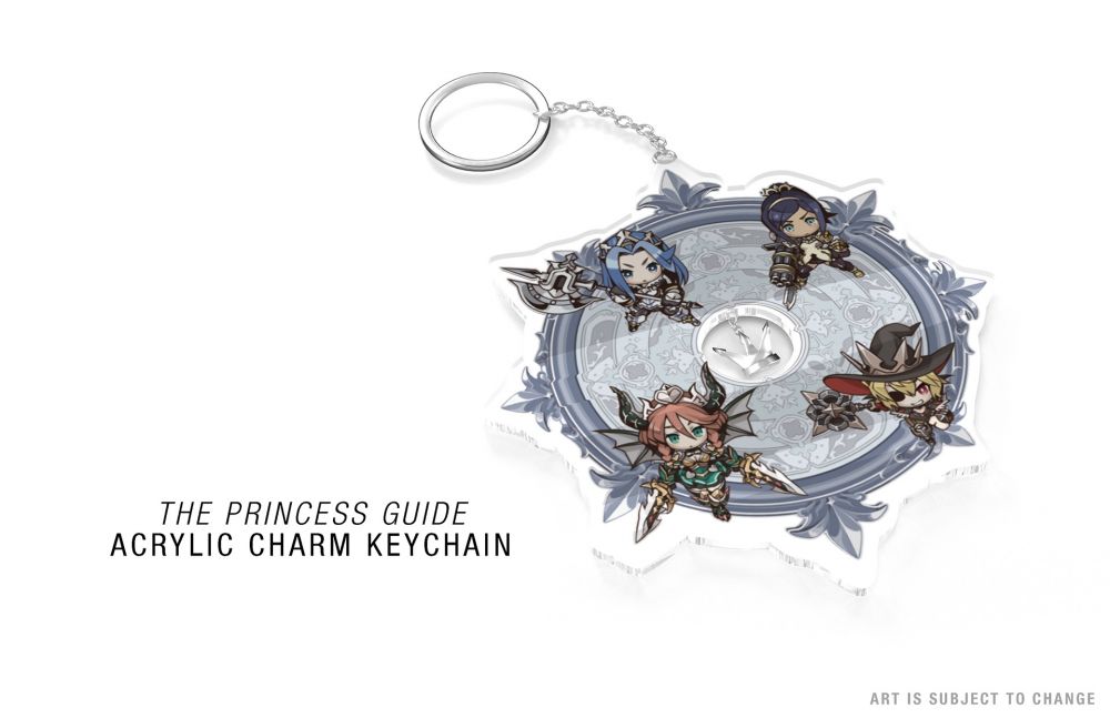 The Princess Guide Acrylic Charm Keychain