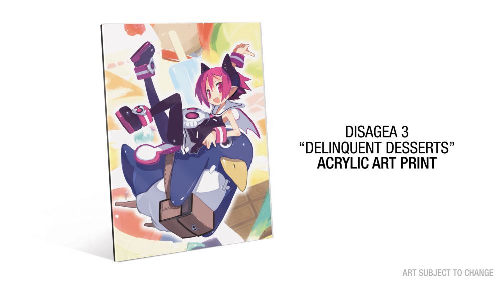 Disgaea 3 - "Delinquent Desserts" Acrylic Art Print