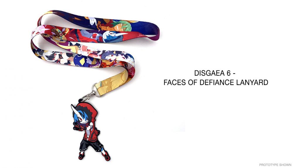 Disgaea 6 - Faces of Defiance Lanyard