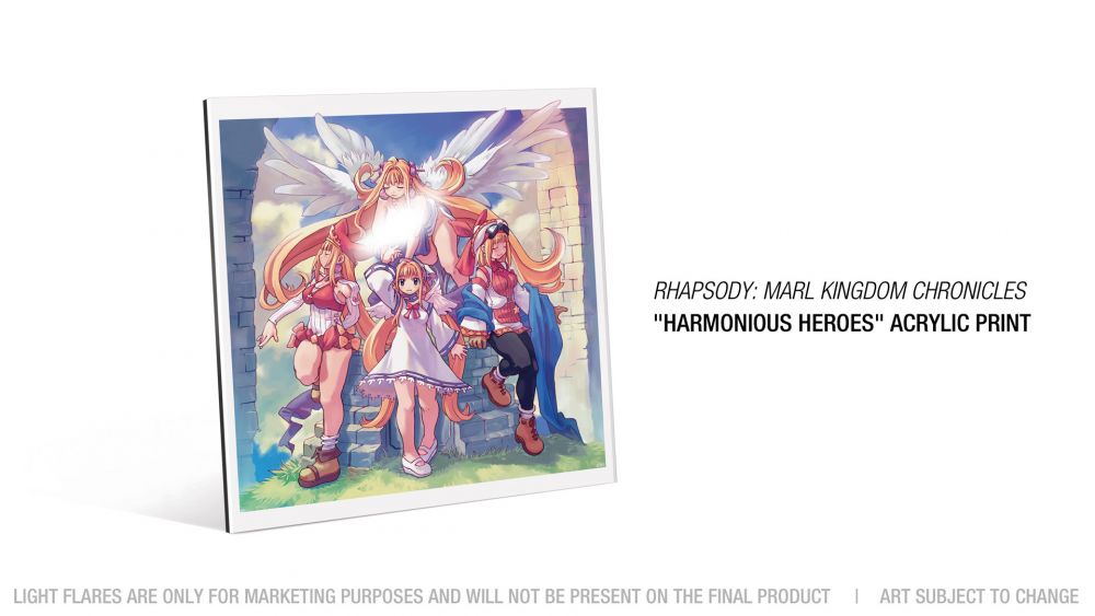 Rhapsody: Marl Kingdom Chronicles "Harmonious Heroes" Acrylic Print