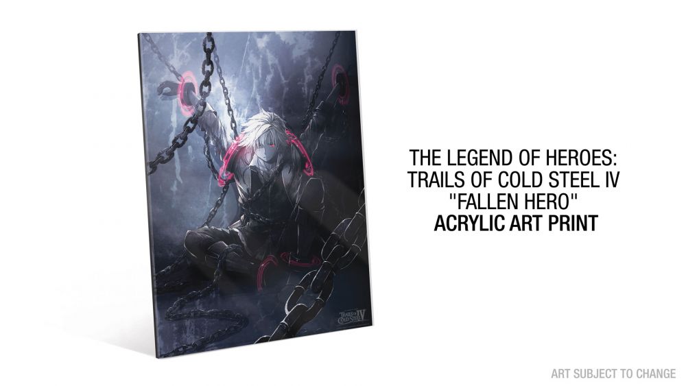The Legend of Heroes: Trails of Cold Steel IV - "Fallen Hero" Acrylic Art Print