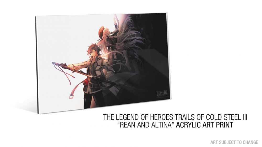 The Legend of Heroes: Trails of Cold Steel III - "Rean and Altina" Acrylic Art Print